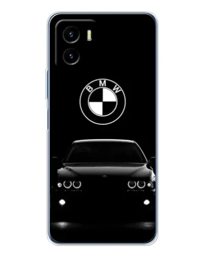 Чехол для Vivo Y19s Pro с картинкой «BMW — взгляд из темноты»