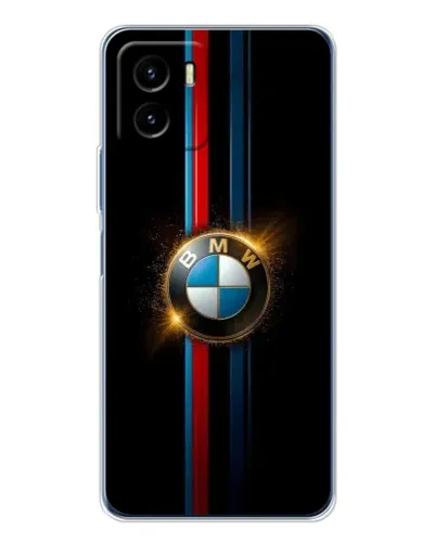 Чехол для Vivo Y19s Pro с картинкой «BMW M-Power неон»