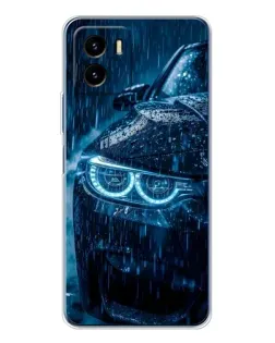 Чохол для Vivo Y19s Pro з картинкою «BMW під дощем»