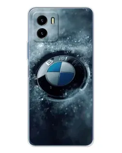 Чохол для Vivo Y19s Pro з картинкою «Логотип BMW — лід»