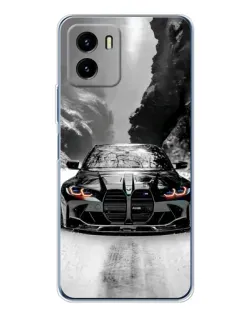 Чохол для Vivo Y19s Pro з картинкою «BMW — акварельний дрифт»