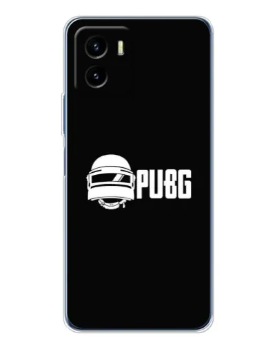 Чехол для Vivo Y19s Pro с картинкой «PUBG — классический лого»