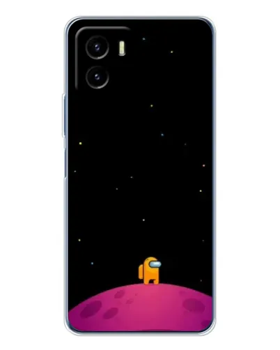 Чехол для Vivo Y19s Pro с картинкой «Одинокий герой на планете»