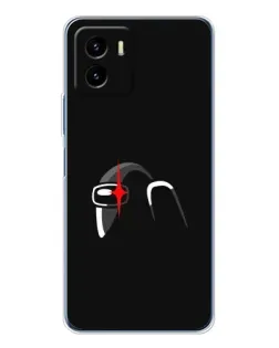 Чехол для Vivo Y19s Pro с картинкой «Among Us шлем»