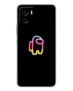 Чехол для Vivo Y19s Pro с картинкой «Among Us градиент»