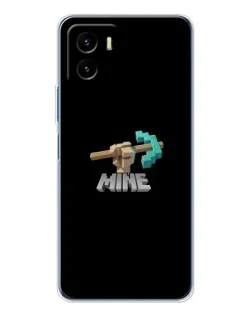 Чехол для Vivo Y19s Pro с картинкой «Алмазная кирка»