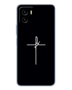 Чехол для Vivo Y19s Pro с картинкой «Тонкий крест»