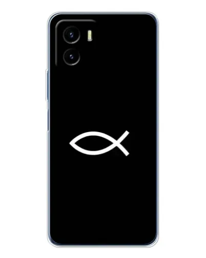 Чехол для Vivo Y19s Pro с картинкой «Символ рыбы Jesus» Чехол для Vivo Y19s Pro с картинкой «Символ рыбы Jesus»