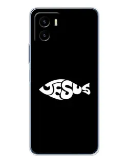 Чехол для Vivo Y19s Pro с картинкой «Рыба Jesus»