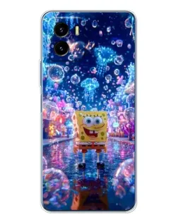 Чехол для Vivo Y19s Pro с картинкой «Неоновый океан»