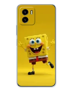Чехол для Vivo Y19s Pro с картинкой «Позитивный Губка Боб»