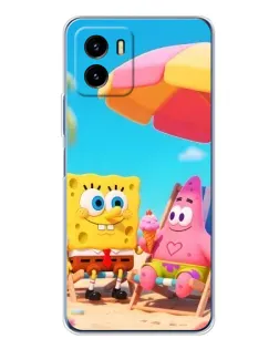 Чехол для Vivo Y19s Pro с картинкой «Отдых на пляже»
