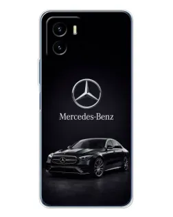 Чехол для Vivo Y19s Pro с картинкой «Mercedes — решетка радиатора»