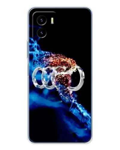 Чехол для Vivo Y19s Pro с картинкой «Энергия лого Audi»