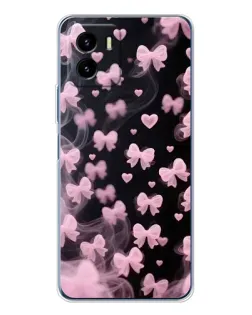 Чехол для Vivo Y19s Pro с картинкой «Неоновое кружево»