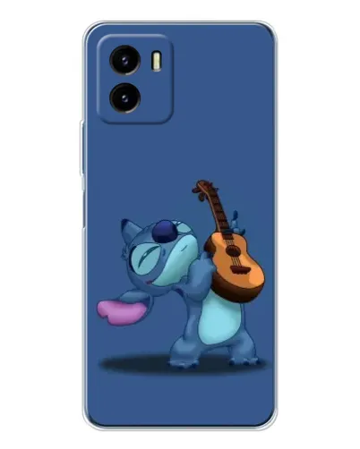 Чохол для Vivo Y19s Pro з картинкою «Стіч з укулеле»