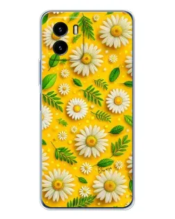 Чехол для Vivo Y19s Pro с картинкой «Ромашковое солнце»