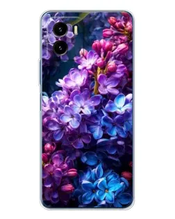 Чехол для Vivo Y19s Pro с картинкой «Сиреневый цвет»