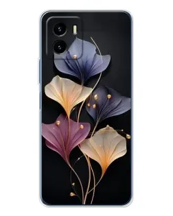 Чехол для Vivo Y19s Pro с картинкой «Лиловые цветы грации»