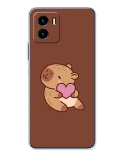 Чехол для Vivo Y19s Pro с картинкой «Капибара с сердцем» Чехол для Vivo Y19s Pro с картинкой «Капибара с сердцем»