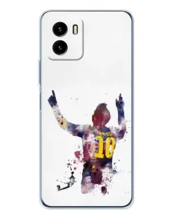 Чехол для Vivo Y19s Pro с картинкой «Акварельный Месси Барселона» Чехол для Vivo Y19s Pro с картинкой «Акварельный Месси Барселона»
