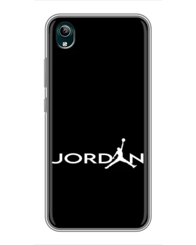 Чехол для Vivo Y1s с картинкой «Jordan White Logo» Чехол для Vivo Y1s с картинкой «Jordan White Logo»