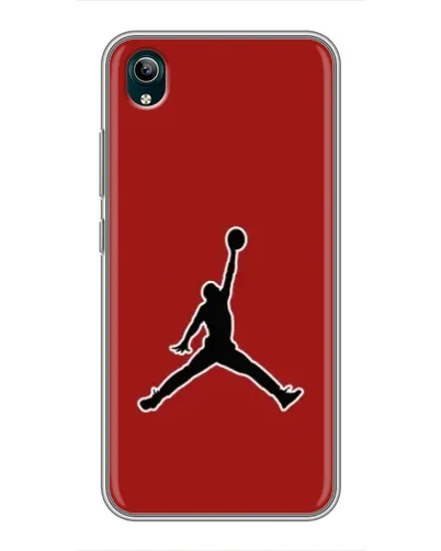 Чехол для Vivo Y1s с картинкой «Jordan Red Back» Чехол для Vivo Y1s с картинкой «Jordan Red Back»
