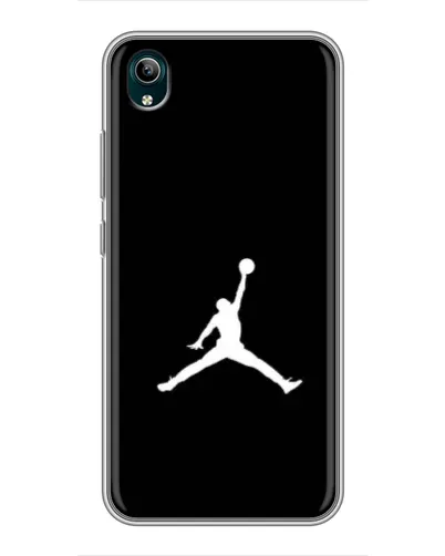 Чехол для Vivo Y1s с картинкой «Jordan Silhouette» Чехол для Vivo Y1s с картинкой «Jordan Silhouette»