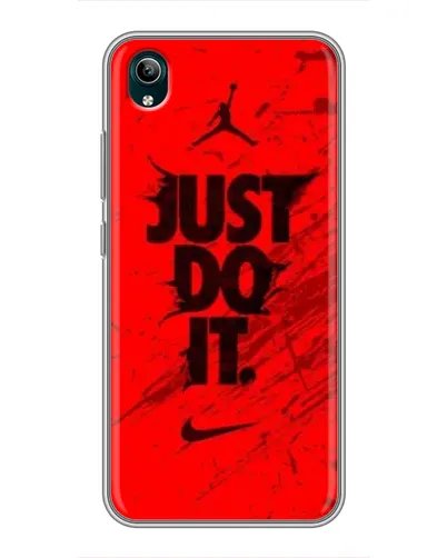 Чехол для Vivo Y1s с картинкой «Nike Just Do It» Чехол для Vivo Y1s с картинкой «Nike Just Do It»