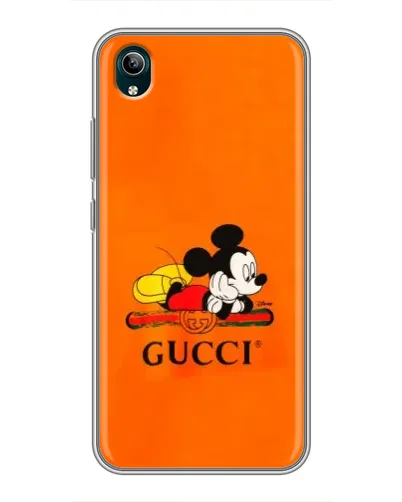 Чохол для Vivo Y1s з картинкою «Міккі Маус Gucci — помаранч» Чохол для Vivo Y1s з картинкою «Міккі Маус Gucci — помаранч»