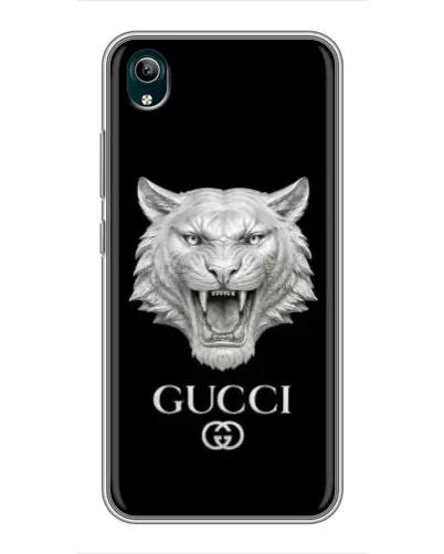 Чохол для Vivo Y1s з картинкою «Gucci — срібний лев» Чохол для Vivo Y1s з картинкою «Gucci — срібний лев»