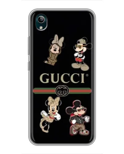Чохол для Vivo Y1s з картинкою «Gucci — герої Disney та монограма» Чохол для Vivo Y1s з картинкою «Gucci — герої Disney та монограма»