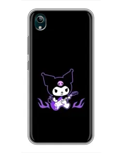 Чехол для Vivo Y1s с картинкой «Электрическая Kuromi» Чехол для Vivo Y1s с картинкой «Электрическая Kuromi»