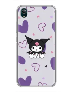 Чехол для Vivo Y1s с картинкой «Kuromi и лавандовые сердца» Чехол для Vivo Y1s с картинкой «Kuromi и лавандовые сердца»