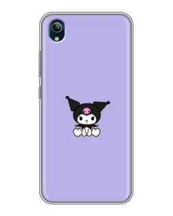 Чехол для Vivo Y1s с картинкой «Kuromi — фиолетовый минимализм» Чехол для Vivo Y1s с картинкой «Kuromi — фиолетовый минимализм»