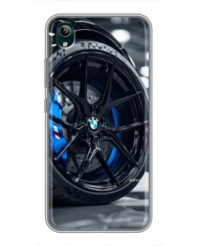 Чехол для Vivo Y1s с картинкой «Колесо BMW вблизи» Чехол для Vivo Y1s с картинкой «Колесо BMW вблизи»