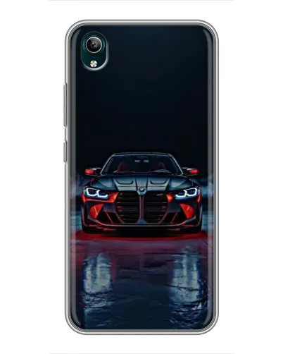 Чехол для Vivo Y1s с картинкой «BMW на мокрой дороге» Чехол для Vivo Y1s с картинкой «BMW на мокрой дороге»