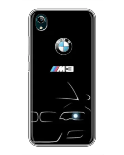 Чехол для Vivo Y1s с картинкой «Минималистичный принт BMW M3» Чехол для Vivo Y1s с картинкой «Минималистичный принт BMW M3»