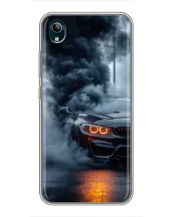 Чехол для Vivo Y1s с картинкой «BMW M-Power — абстракция»