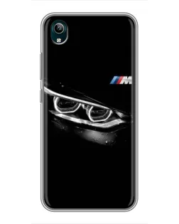 Чехол для Vivo Y1s с картинкой «BMW — взгляд тигра»