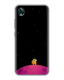 Чохол для Vivo Y1s з картинкою «Самотній герой на планеті»