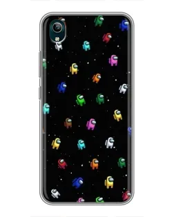 Чохол для Vivo Y1s з картинкою «Екіпаж Among Us»
