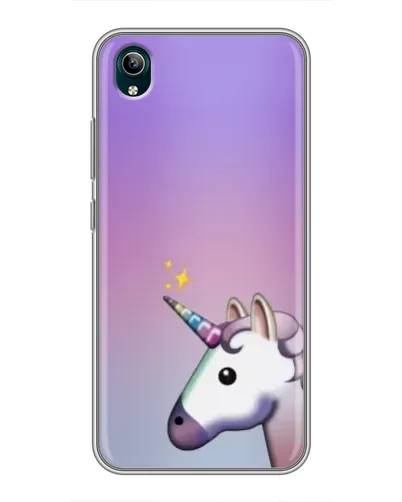 Чехол для Vivo Y1s с картинкой «Единорог градиент» Чехол для Vivo Y1s с картинкой «Единорог градиент»