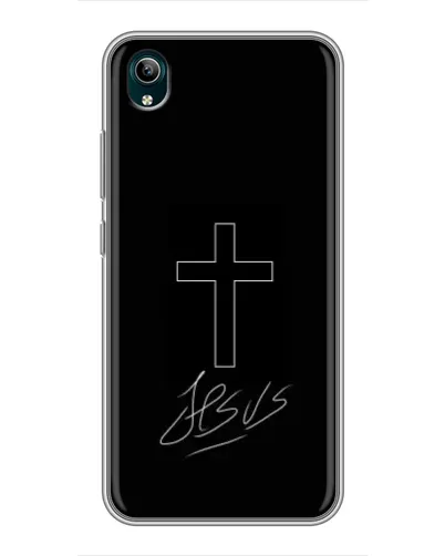 Чохол для Vivo Y1s з картинкою «Графічний хрест Jesus» Чохол для Vivo Y1s з картинкою «Графічний хрест Jesus»