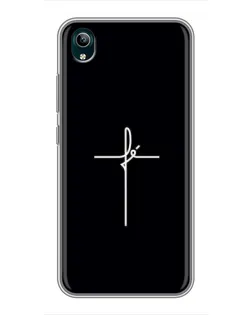 Чохол для Vivo Y1s з картинкою «Тонкий хрест» Чохол для Vivo Y1s з картинкою «Тонкий хрест»