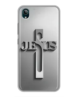 Чохол для Vivo Y1s з картинкою «Металевий хрест Jesus» Чохол для Vivo Y1s з картинкою «Металевий хрест Jesus»
