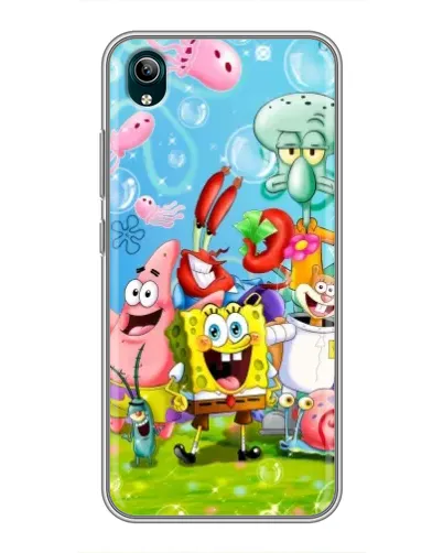 Чохол для Vivo Y1s з картинкою «Губка Боб та друзі» Чохол для Vivo Y1s з картинкою «Губка Боб та друзі»