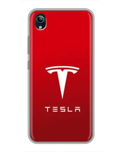 Чехол для Vivo Y1s с картинкой «Tesla Red Classic» Чехол для Vivo Y1s с картинкой «Tesla Red Classic»