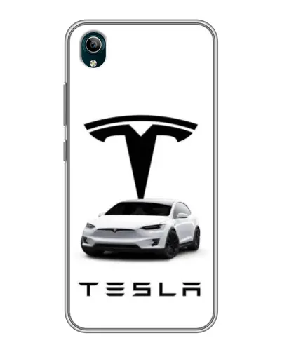 Чехол для Vivo Y1s с картинкой «Tesla White Style» Чехол для Vivo Y1s с картинкой «Tesla White Style»