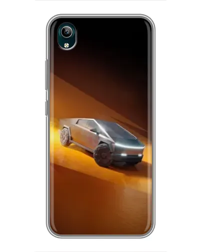 Чехол для Vivo Y1s с картинкой «Cybertruck в пустыне» Чехол для Vivo Y1s с картинкой «Cybertruck в пустыне»